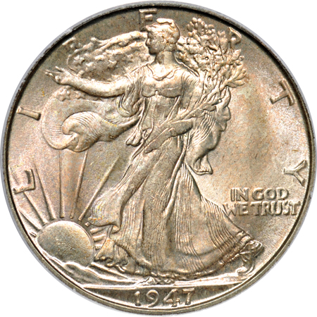 Three 1947-D PCGS MS-66.