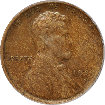 1909-S VDB. PCGS XF-40.