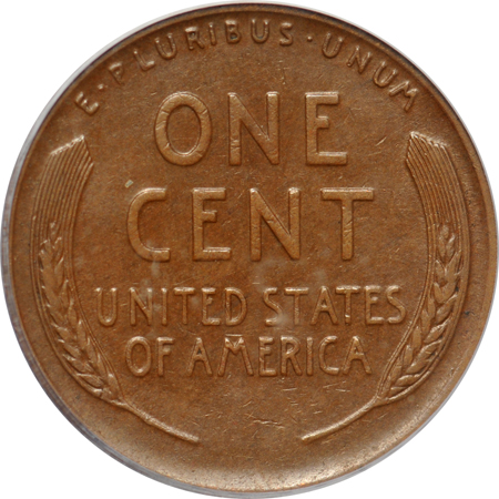 1922 "no D" Strong Reverse. PCGS AU-53.