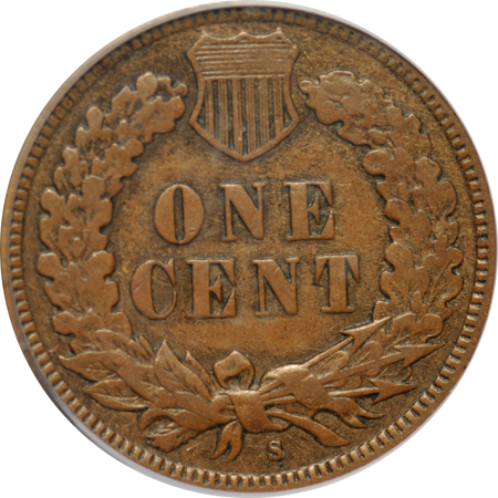 1909-S PCGS VF-20.