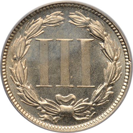 1879 (P02a, plate coin) PCGS PF-64.