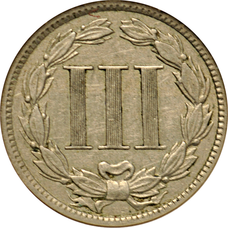 1885 (B05) ANACS XF-45.