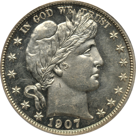 1907 PCGS PF-63+ CAM.