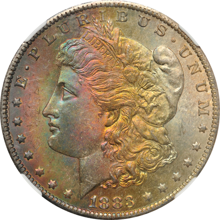 1883-O NGC MS-65 Star.