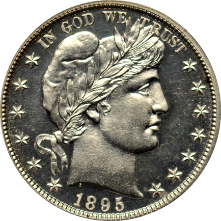 1895 PCGS PF-64.