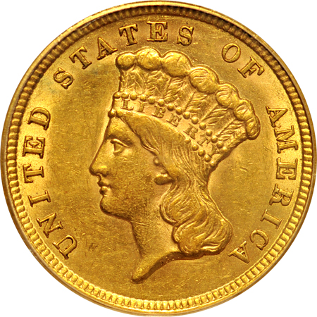 1854 PCGS AU-55.