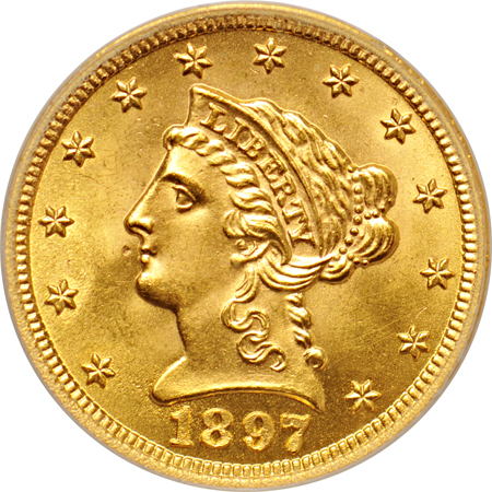 1897 PCGS MS-64.