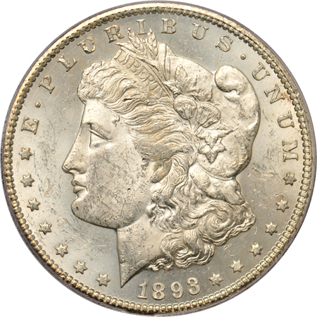 1893-CC PCGS MS-61.