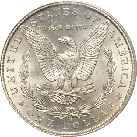 1885-S PCGS MS-65.  STP Legacy Collection.