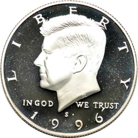 Collection of Kennedy half-dollars 1964 through 2003-S including proofs, and Statehood quarters 1999 through 2004-S including proofs.  House in three Dansco albums.