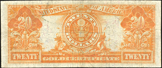 1906 $20.00.  F.