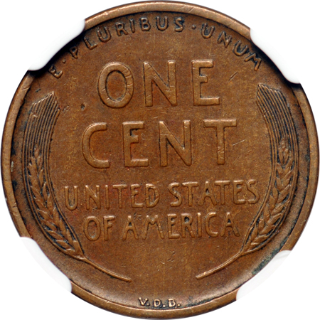 1909-S VDB. NGC XF-40 BN.