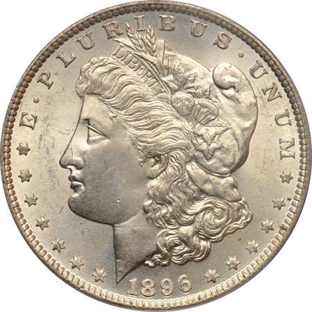 1896 PCGS MS-66.