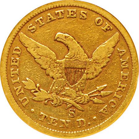 1861-S ANACS F-12.