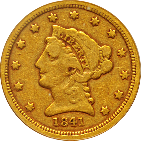 1841-C PCGS F-12.