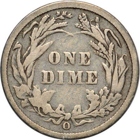 Complete collection of Barber dimes in a Whitman Classic 9117 album.