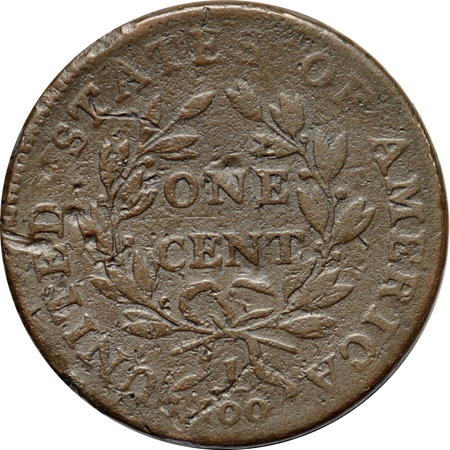 1799 (S-189) "perfect date" Fine details/impaired.