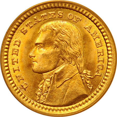 1903 Jefferson. PCGS MS-67 (green label).