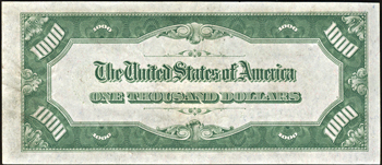 1928 $1,000.00 St. Louis.  CU.