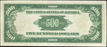 1928 $500.00 St. Louis.  AU.