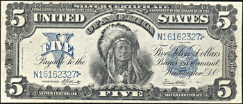 1899 $5.00.  VF.