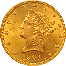 1901 PCGS MS-64.