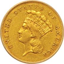 1855 PCGS XF-45.