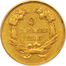 1855 PCGS XF-45.