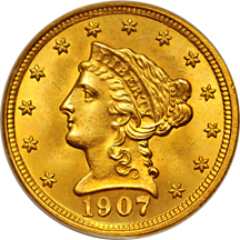 1907 PCGS MS-64.