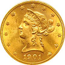 1901-S PCGS MS-63.