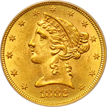 1882-S PCGS MS-62.