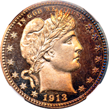 1913 NGC PF-66 Star CAMEO.