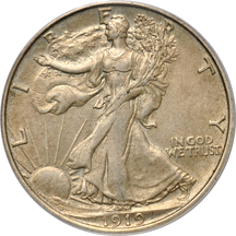 1919-D PCGS XF-45.