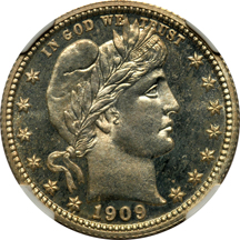 1909 NGC PF-65 Cameo.