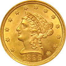 1896 PCGS MS-64.