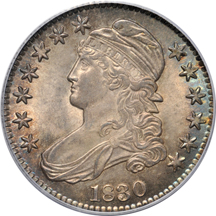 1830 (Small 0, O-111, R.2) PCGS MS-64.