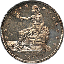 1879 PCGS PF-64.