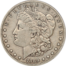 1889-CC PCGS VF-30.