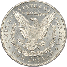 1880-CC 80/79, Reverse of 1878 (VAM-4, Top 100). PCGS MS-63.