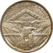 1938-S Arkansas. PCGS MS-66.