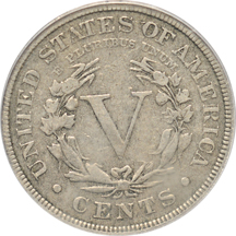 1885 PCGS F-12.