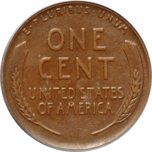 1922 "no D" Strong Reverse. PCGS AU-53.