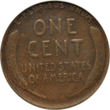 1922 "no D" Weak Reverse, Die Pair 1. PCGS XF-40.