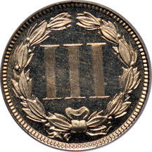 1866 (P01) PCGS PF-65.