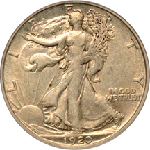 1920-D PCGS XF-45.