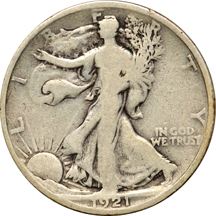 Complete set of Walking Liberty half-dollars in Library of Coins albums Vol. 19 and Vol. 20.