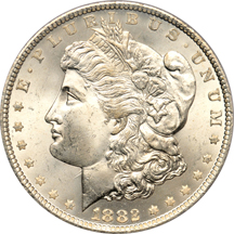 1882-CC PCGS MS-64.