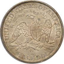 1873-CC Arrows. PCGS MS-61.