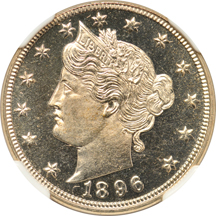 1896 NGC PF-66 CAMEO.