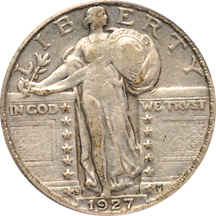 1927-S PCGS VF-30.